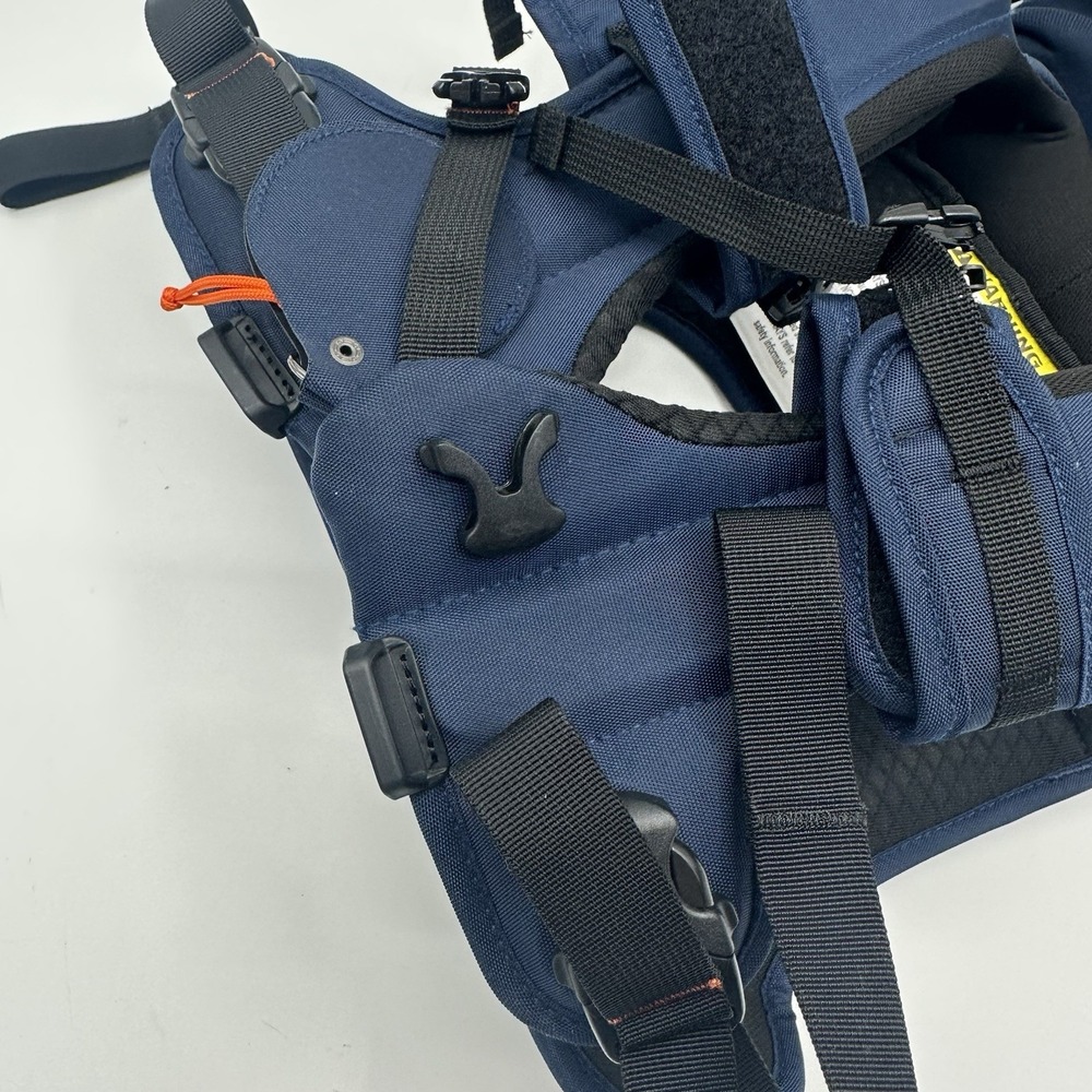 MiniMeis G4 Fold Baby/Toddler Child Shoulder Carrier Blue MNX28 - Picture 14 of 16